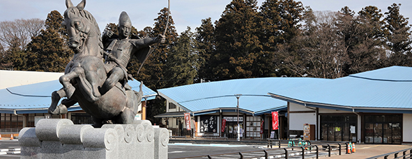 栃木県大田原市の｢道の駅　那須与一の郷」は国道461号線沿い。