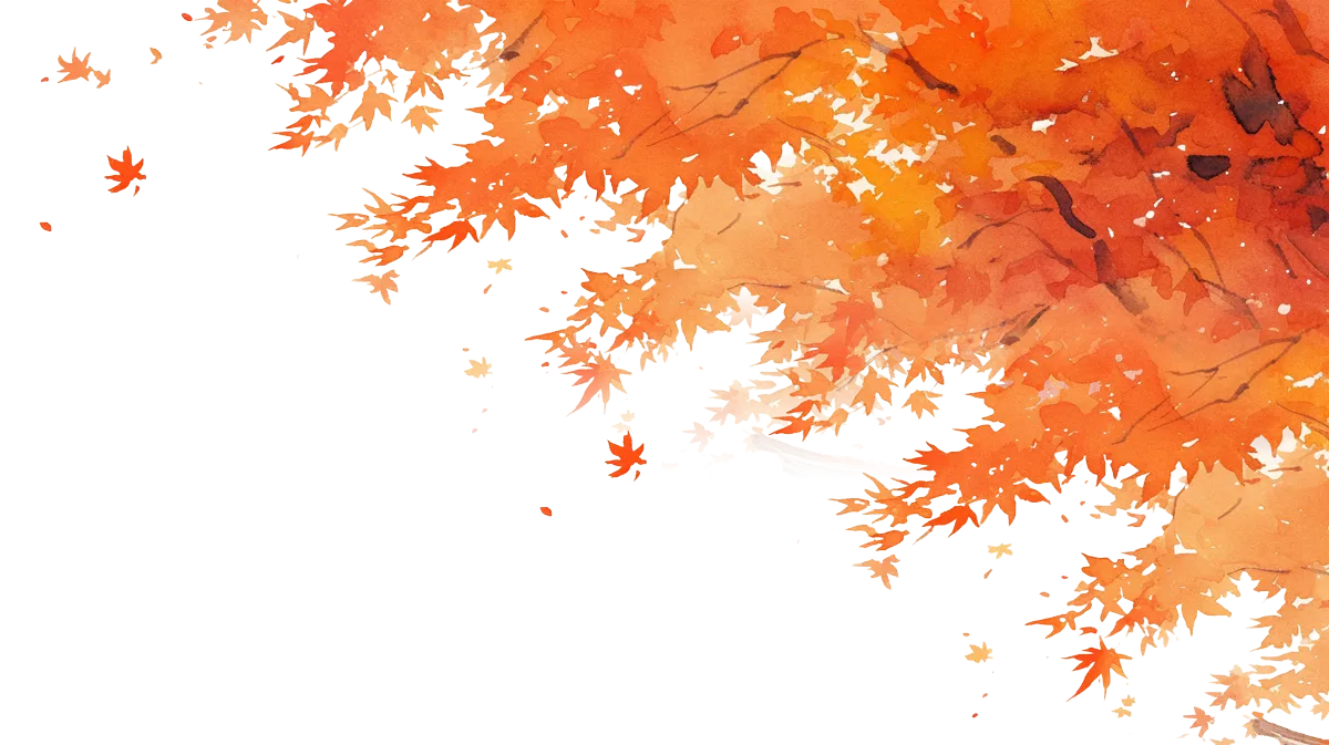 秋の大田原市：紅葉