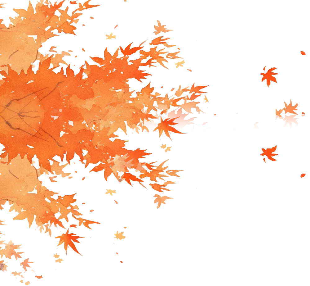 秋の大田原市：紅葉